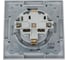 Розетка MAKEL с/з СП KAREA RIZZ 16А IP20 сереб. 88065028 2