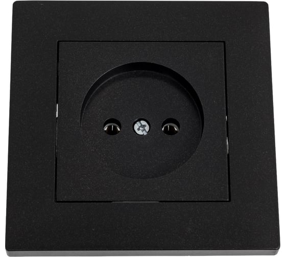 Розетка MAKEL б/з СП KAREA RIZZ 16А IP20 черн. 88054022