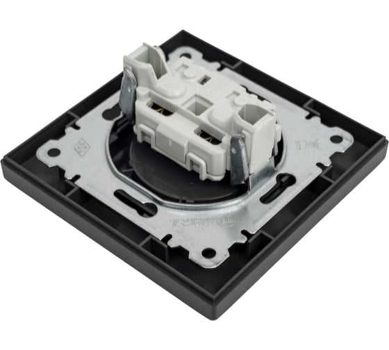 Розетка MAKEL б/з СП KAREA RIZZ 16А IP20 черн. 88054022