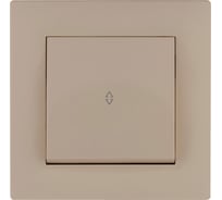 Переключатель MAKEL 1-клавишный СП KAREA RIZZ 10А IP20 крем. 88010005