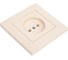 Розетка MAKEL б/з СП KAREA RIZZ 16А IP20 крем. 88010022 3