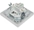 Розетка MAKEL компютерная CAT5 + гнездо СП KAREA RIZZ IP20 бел. 88001035 5