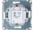 1-клавишный механизм переключателя Systeme Electric скрытой проводки Glossa 10А IP20 6 10AX титан GSL000461 2