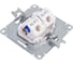 2-местный механизм компьютерной розетки Systeme Electric AtlasDesign RJ45 + RJ45 категории 5e алюминий ATN000385 4