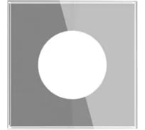 Рамка Arlight стеклянная FRM-GLARE-GC-1-GR 1шт 043834