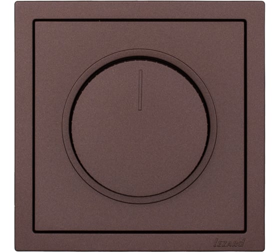 Диммер Lezard ZIMA 1000W шоколад 704-7388-157