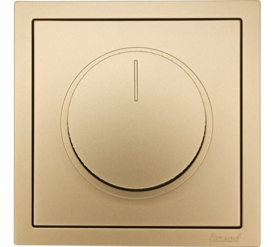 Диммер Lezard ZIMA 800W золото 704-3688-115