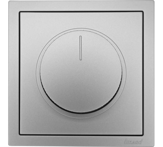 Диммер Lezard ZIMA 800W серый матовый 704-7488-115