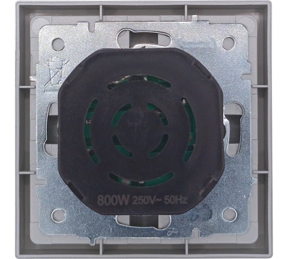 Диммер Lezard ZIMA 800W серый матовый 704-7488-115