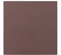 Выключатель Lezard ZIMA промежуточный, шоколад, безвинтовой зажим/клемма 704-7388-107QC