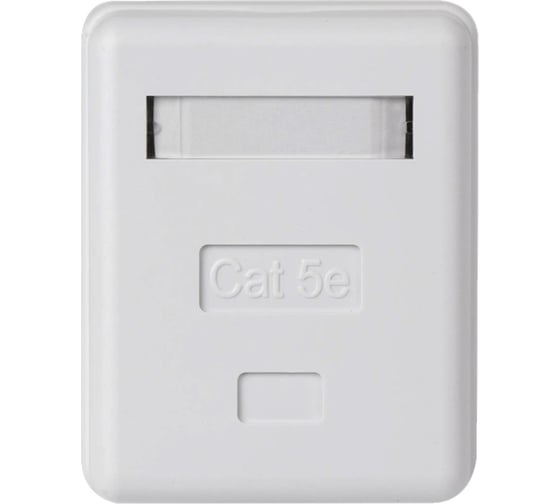Компьютерная розетка Retic на 1 порт RJ-45 8p8c, cat. 5e, на плате 100 шт J-8P8C-C5E-1P-TWCS/100