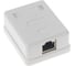 Экранированная компьютерная розетка Retic на 1 порт RJ-45, 8p8c, cat. 5e, на плате 10 шт J-8P8C-C5e-SH-1P-TWCS/10 1