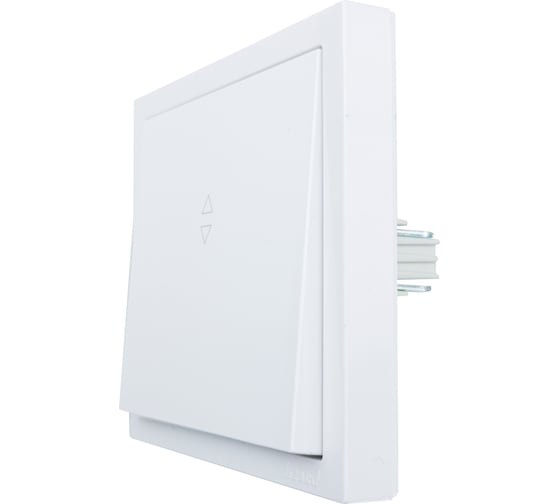 Выключатель Lezard ZIMA проходной белый безвинтовой зажим/клемма 704-0288-105QC