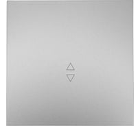 Выключатель Lezard ZIMA проходной серый матовый безвинтовой зажим/клемма 704-7488-105QC