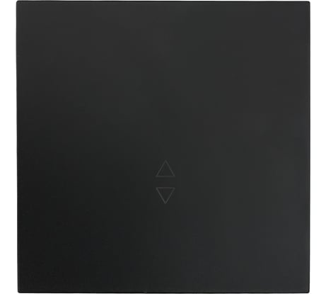 Выключатель Lezard ZIMA проходной черный бархат безвинтовой зажим/клемма 704-4288-105QC