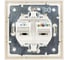 Розетка Lezard ZIMA компьютер+телефон, слоновая кость, с модулем Cat 6 704-9088-144 5