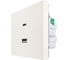 Розетка Lezard ZIMA TC+ USB разъем, слоновая кость 704-9088-192TC 2