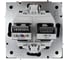 Розетка Lezard ZIMA компьютер+телефон, черный бархат, с модулем Cat 6 704-4288-144 6