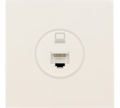 Розетка компьютерная Lezard ZIMA слоновая кость 704-9088-139