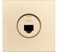 Розетка компьютерная Lezard ZIMA золото 140 704-3688-140