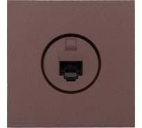 Розетка компьютерная Lezard ZIMA шоколад 704-7388-139