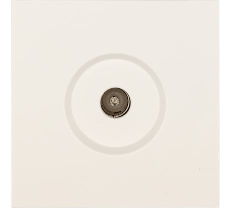 Розетка ТВ Lezard ZIMA оконечная, слоновая кость 704-9088-130