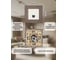 Розетка компьютерная Luxar Mosaic с/у RJ-45 белая/титан с рамкой (20.045.01) 4606400430377 5