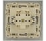 Розетка Luxar Mosaic с/у без з/к титан/серебро с рамкой, 250В 16А (20.020.05) 4606400430568 3