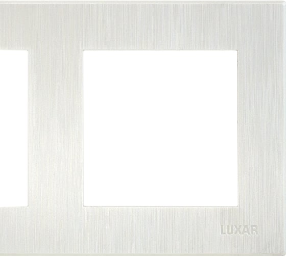 Рамка Luxar Mosaic на 3 поста белая горизонт. (20.903.01) 4606400430759