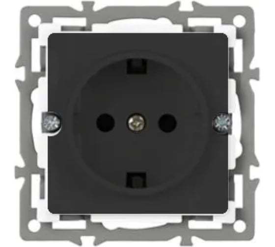 Механизм электрической розетки Arlight SCT-GP-MEU-PL-BK 1шт 043740