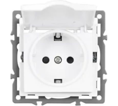 Механизм розетки Arlight влагозащищённый SCT-MCP-PL-WH 1шт 043745
