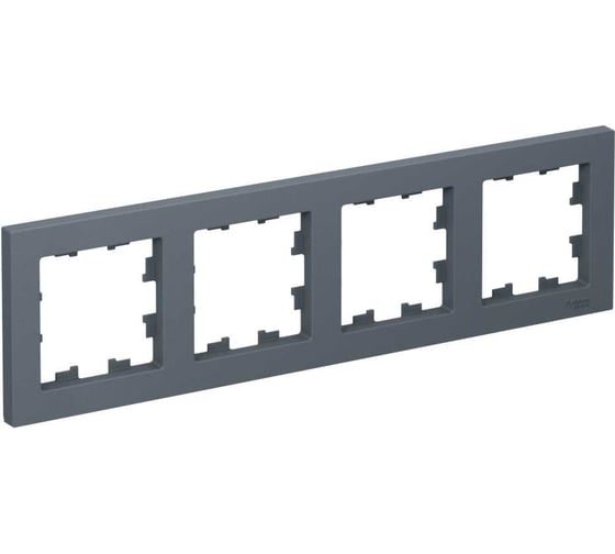 4-местная универсальная рамка Systeme Electric AtlasDesign грифель ATN000704 1