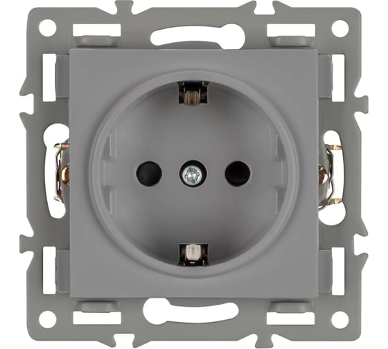 Механизм электрической розетки Arlight SCT-MEU1-PL-GR 1шт 043732