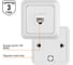 Розетка компьютерная TDM ELECTRIC (RJ-45) открытой установки IP20, белая Ладога SQ1801-0114 3