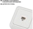 Розетка компьютерная TDM ELECTRIC (RJ-45) открытой установки IP20, белая Ладога SQ1801-0114 6