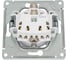 Розетка с заземлением ArtGallery Systeme Electric 16А, быстрозажимная клемма, механизм, Лотос GAL001343S 3