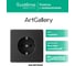 Розетка с заземлением ArtGallery Systeme Electric 16А, быстрозажимная клемма, механизм, Карбон GAL001043S 7