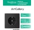 Розетка с заземлением со шторками ArtGallery Systeme Electric 16А, быстрозажимные клеммы, механизм, Карбон GAL001045S 7