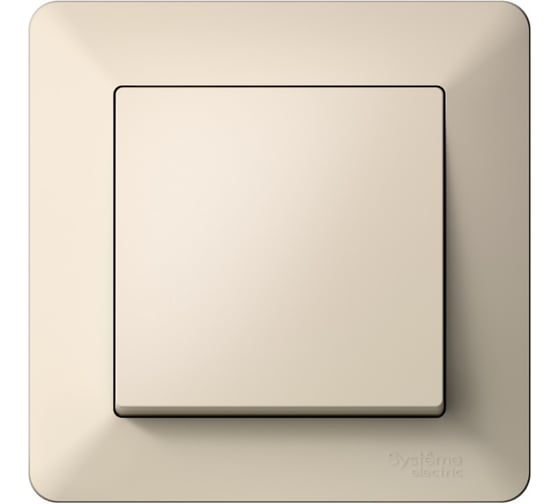 Рамка Systeme Electric ATLASDESIGN AIR 1-постовая, БЕЖЕВЫЙ/дымчатый белый ATN220201