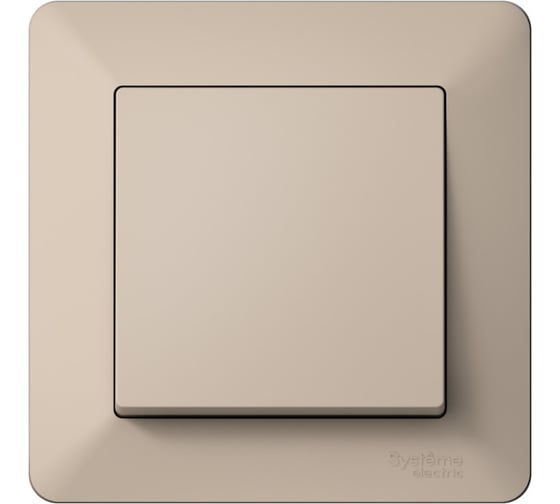 Рамка Systeme Electric ATLASDESIGN AIR 1-постовая, ПЕСОЧНЫЙ/дымчатый белый ATN221201