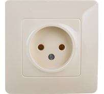 1-местная розетка Systeme Electric скрытой проводки Blanca 16А IP20 250В без заземления без защитных шторок бежевый BLNRS000017