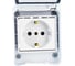 Бытовая розетка Systeme Electric 16А 220В 2P+T для Kedra IP65 81141 3