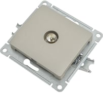 Механизм коннектора TV антенны Systeme Electric Glossa платина GSL001293