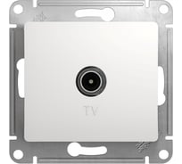 Механизм коннектора TV антенны Systeme Electric Glossa белый GSL000193