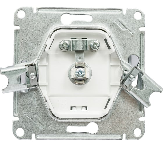Механизм коннектора TV антенны Systeme Electric Glossa алюминий GSL000393