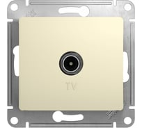 Механизм коннектора TV антенны Systeme Electric Glossa бежевый GSL000293