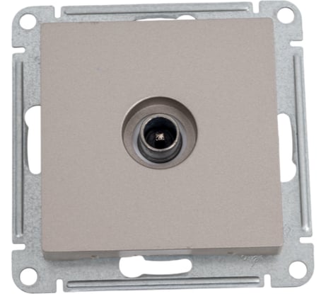 Механизм оконечной TV розетки Systeme Electric AtlasDesign 1DB шампань ATN000591