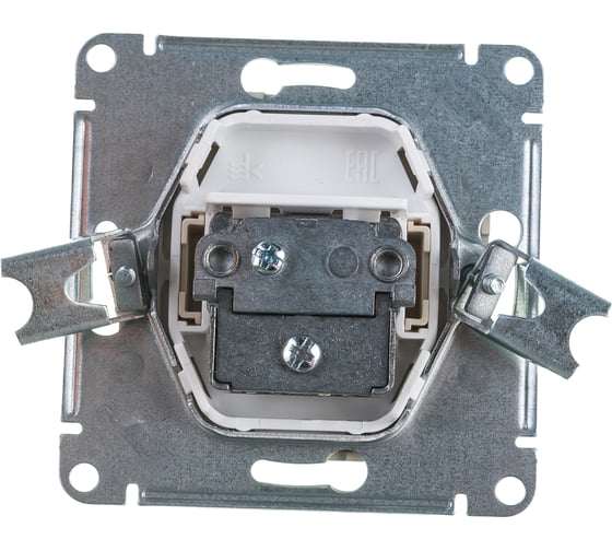 Механизм оконечной TV розетки Systeme Electric AtlasDesign 1DB алюминий ATN000391