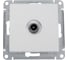 Механизм оконечной TV розетки Systeme Electric AtlasDesign 1DB жемчужный ATN000491 1