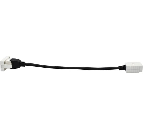 Розетка HDMI IEK PRIMER РКМ-10-00-П M/M (1 мод.) белая PR-KK40D-RH-0-1-K01